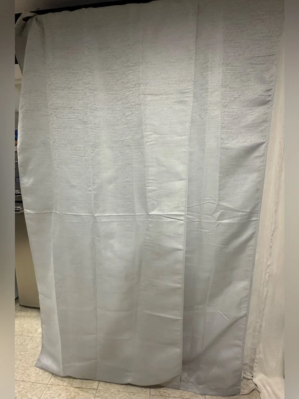 2 pair of Light Gray Home Curtain Panel - Neutral Drapery